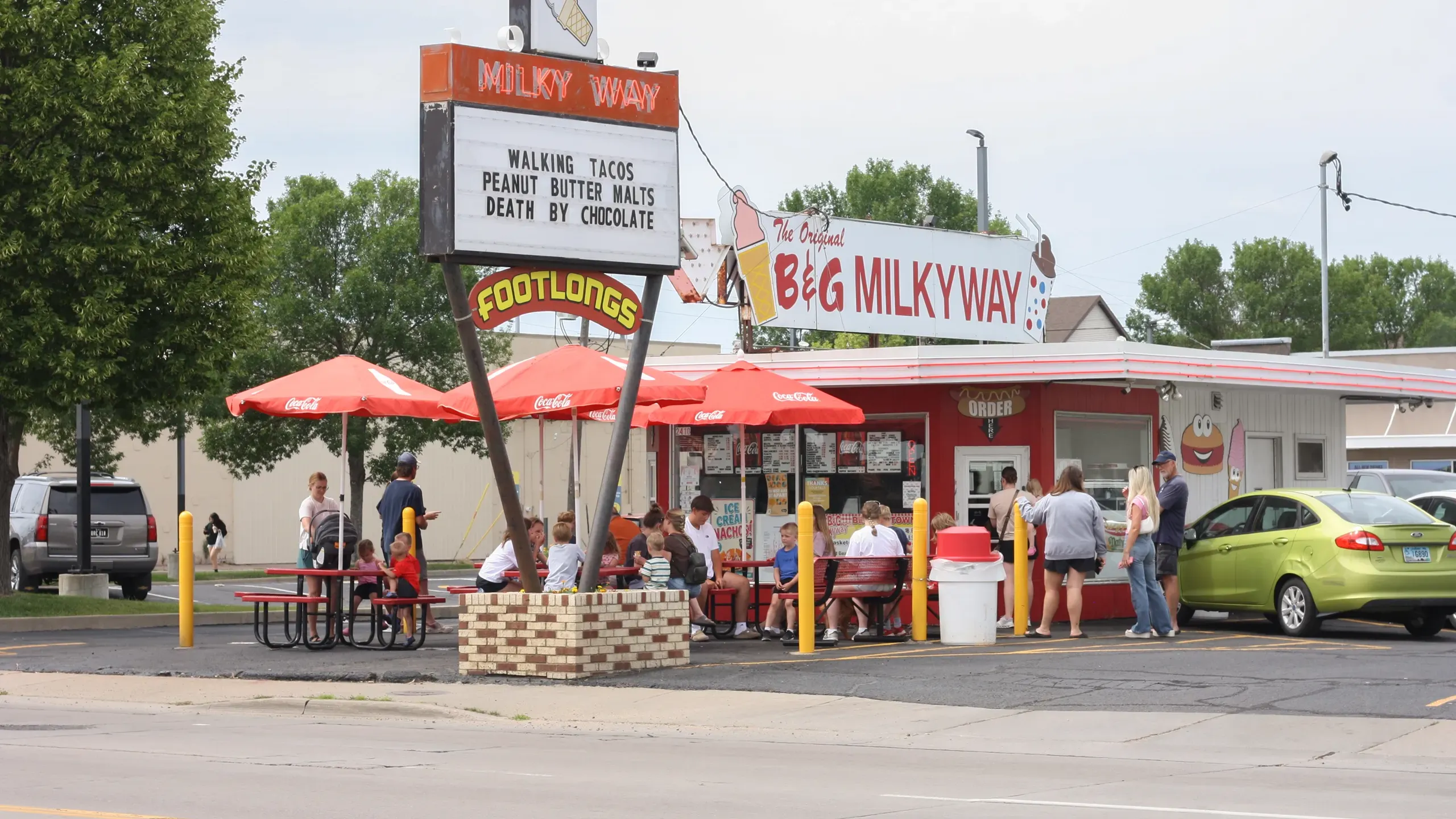The original W 12th St B & G Milkyway location.